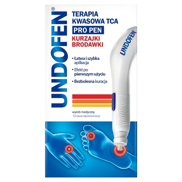 [DATA - 2026-11-30] Undofen Pro Pen, terapia kwasowa TCA, żel, 1 sztuka