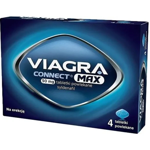 Viagra ConnectR Max 50mg, 4 tabletki
