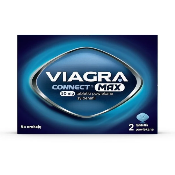 Viagra ConnectR Max 50mg, 2 tabletki