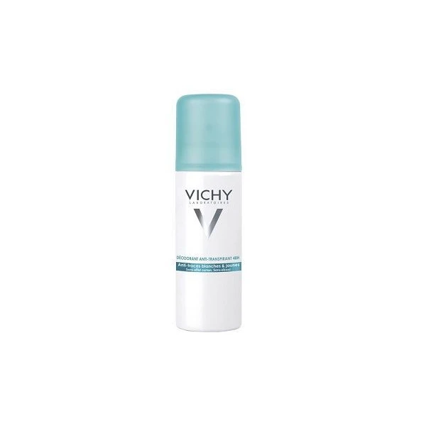 Vichy, antyperspirant 48h, przeciw śladom na ubraniach, spray, 125ml