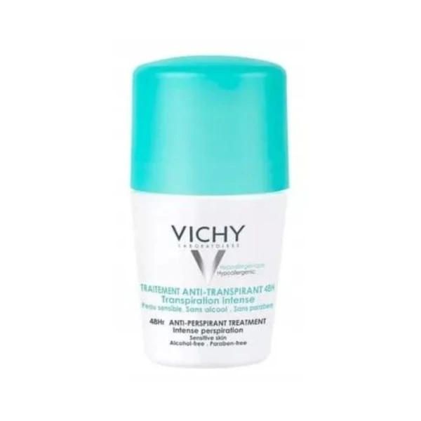 Vichy, antyperspirant 48h, roll-on, bezzapachowy, 50ml