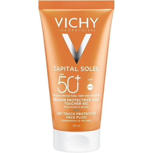 [DATA - 2026-11-30] Vichy Capital Soleil, matujący krem do twarzy SPF 50+, skóra mieszana i tłusta, 50ml