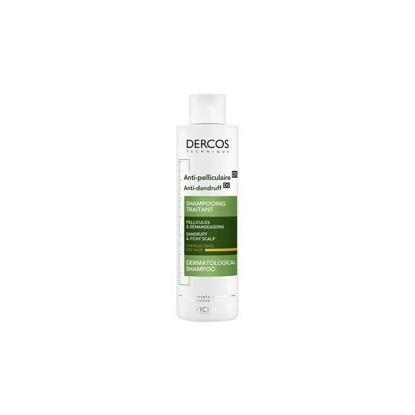 Vichy Dercos Anti Dandruff DS, szampon przeciwłupieżow, włosy suche, 200ml