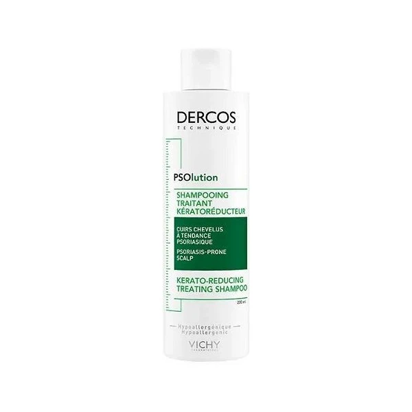 Vichy Dercos PSOlution, keratolityczny szampon do włosów, 200ml