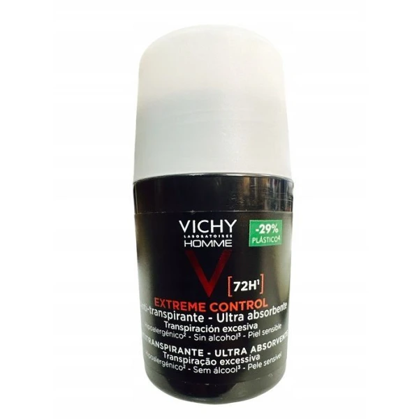 Vichy Homme, antyperspirant 72h, roll-on, 50ml