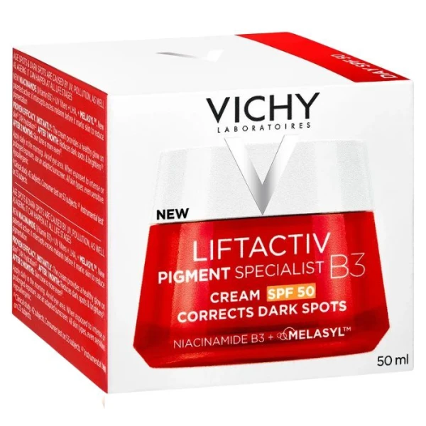 Vichy Liftactiv B3, krem przeciwko przebarwieniom SPF 50, 50ml