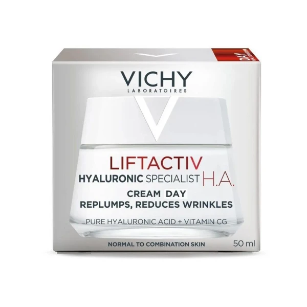 Vichy Liftactiv, przeciwzmarszczkowy krem ujędrniający, skóra normalna i mieszana, 50ml