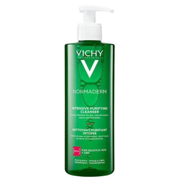 Vichy Normaderm, żel głęboko oczyszczający do twarzy i ciała, 400ml