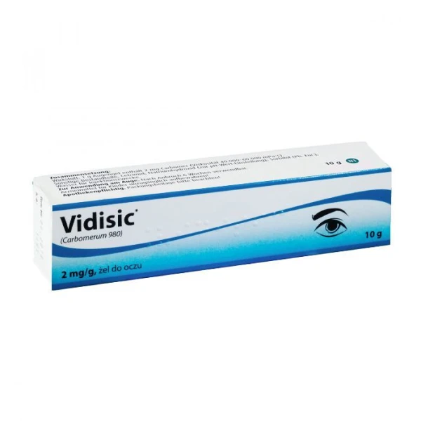 Vidisic 2mg/g, żel do oczu, 10g IR*