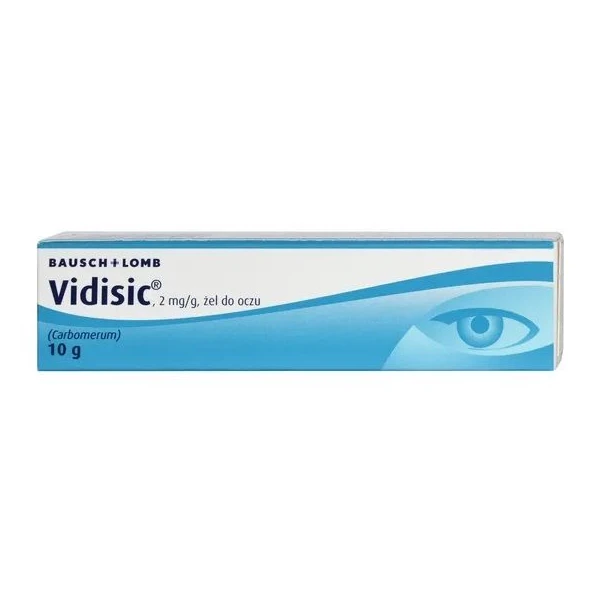 Vidisic 2mg/g, żel do oczu, 10g