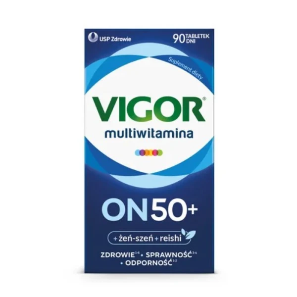 Vigor Multiwitamina On 50+, 90 tabletek