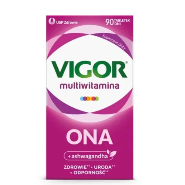 Vigor Multiwitamina Ona, 90 tabletek
