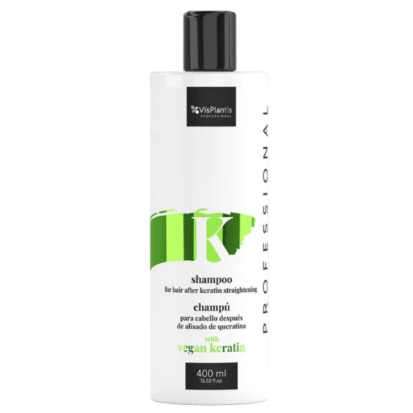 Vis Plantis Professional, szampon do włosów po keratynowym prostowaniu, 400ml