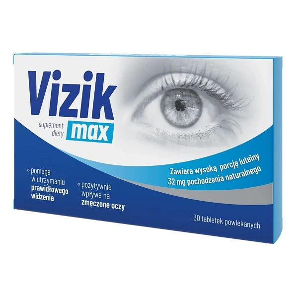 Vizik Max, 30 tabletek powlekanych