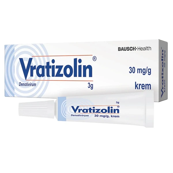 Vratizolin 30mg/g, krem, 3g