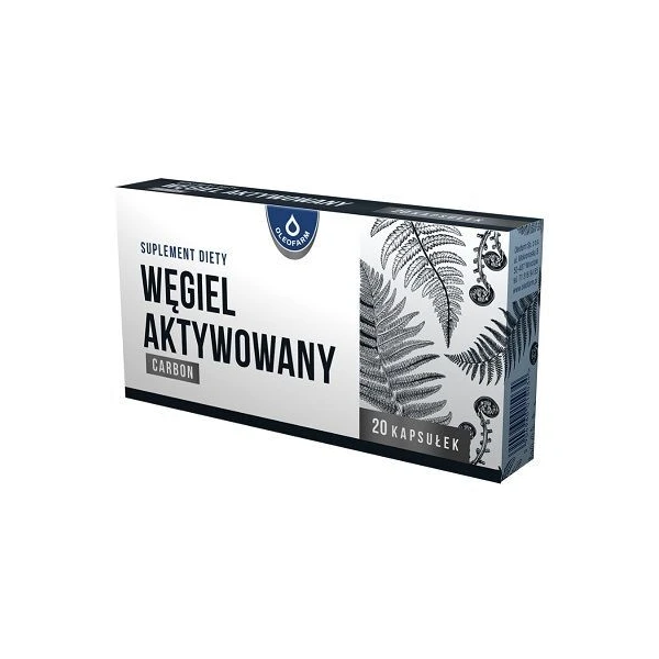 Węgiel aktywowany Carbon, 20 kapsułek