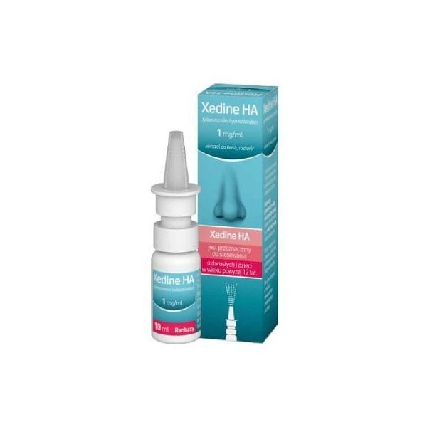 Xedine HA 1mg/ml, aerozol do nosa, 10ml