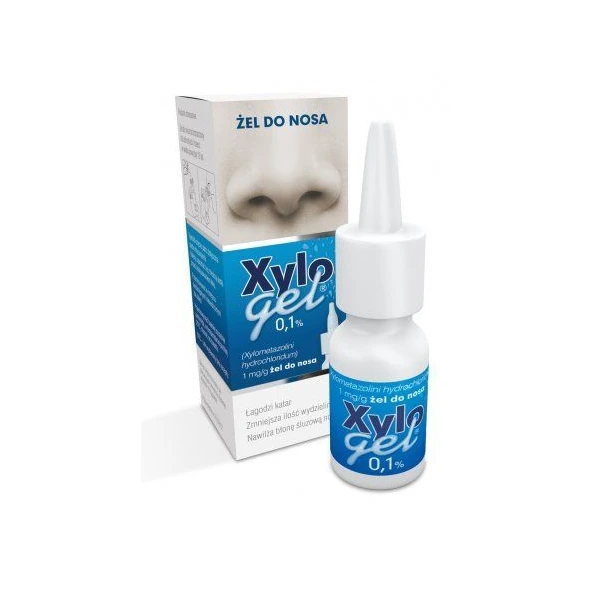 Xylogel 0,1%, żel do nosa, 10g