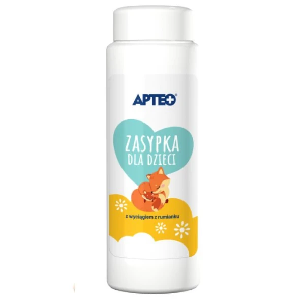 Zasypka dla dzieci z wyciągiem z rumianku, Apteo, od urodzenia, 100g
