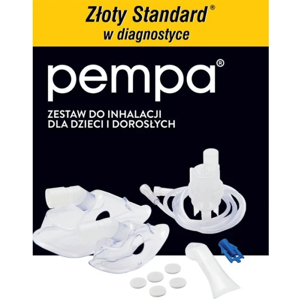Zestaw do inhalacji dla dzieci i dorosłych Pempa, 1 opakowanie