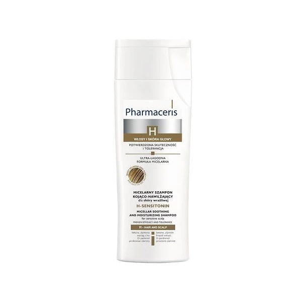 Pharmaceris H, H-Sensitonin, szampon micelarny kojąco-nawilżający, do skóry wrażliwej, 250ml