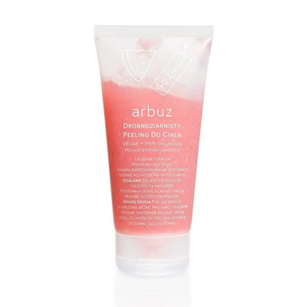 Ziaja Arbuz, drobnoziarnisty peeling do ciała, 160ml