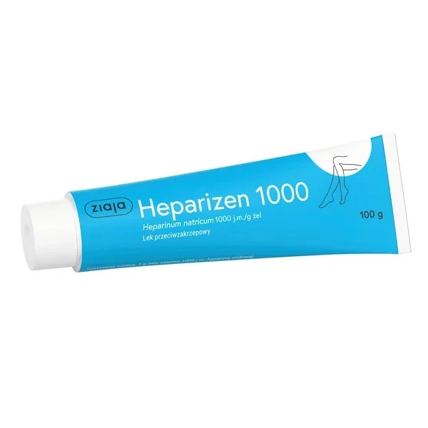 Ziaja, Heparizen 1000j.m/g, żel, 100g
