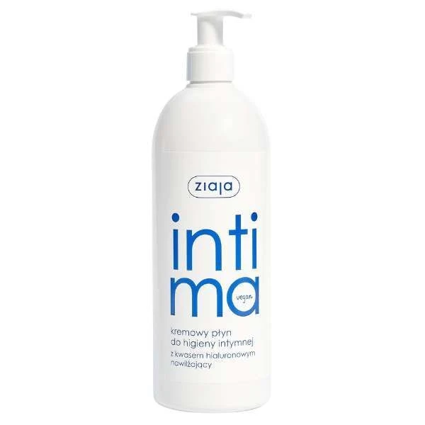 Ziaja Intima, płyn do higieny intymnej, kwas hialuronowy, codzienne nawilżenie, 500ml