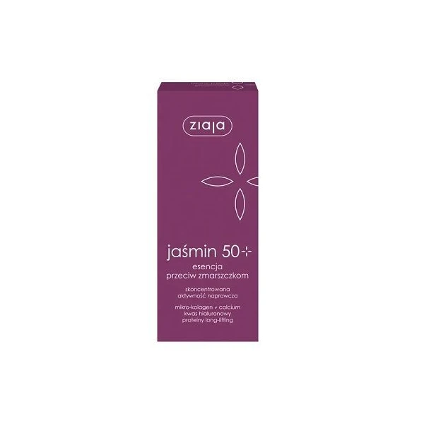 Ziaja Jaśmin 50+, esencja przeciw zmarszczkom, 30ml