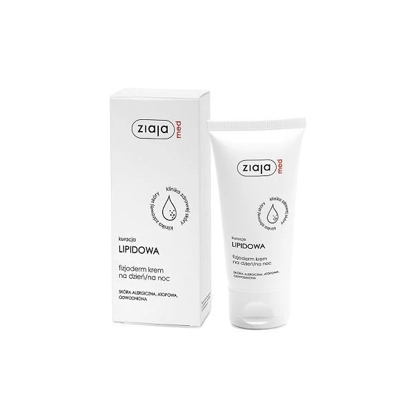 Ziaja Med Kuracja Lipidowa, fizjoderm krem na dzień i na noc, 50ml