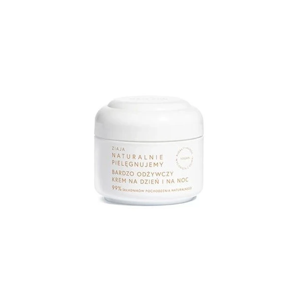 Ziaja Naturalnie Pielęgnujemy, odżywczy krem na dzień i na noc, 50ml