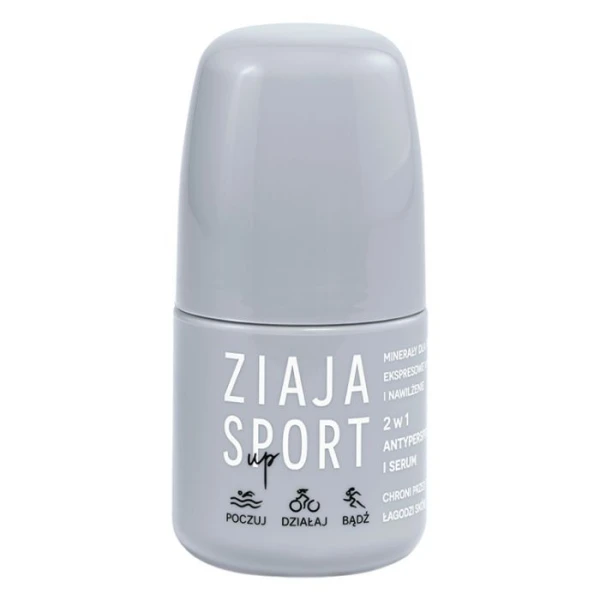 Ziaja Sport, antyperspirant-serum 2w1, 60ml