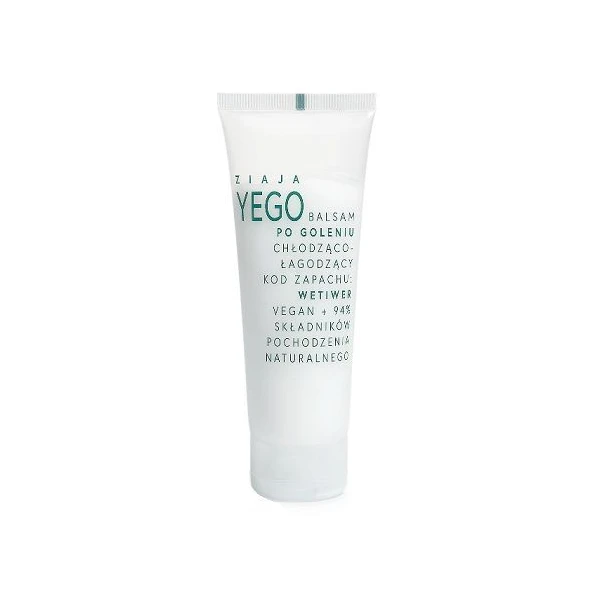 Ziaja Yego, balsam po goleniu chłodząco-łagodzący, zapach - Wetiwer, 80ml