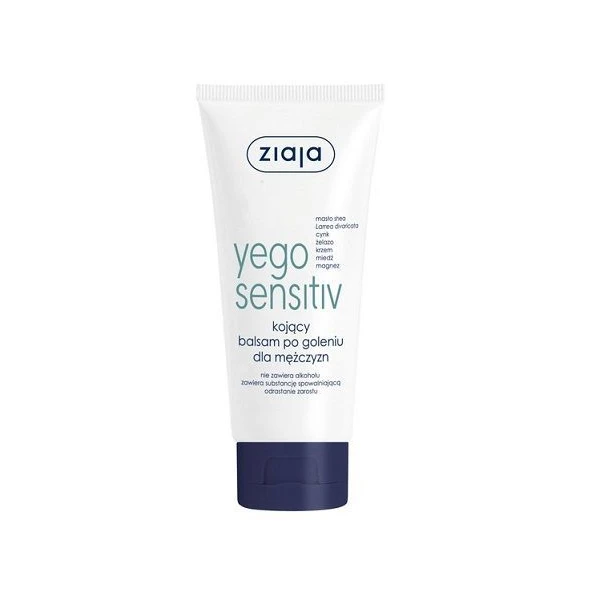 Ziaja Yego Sensitiv, balsam po goleniu, kojący, 75ml