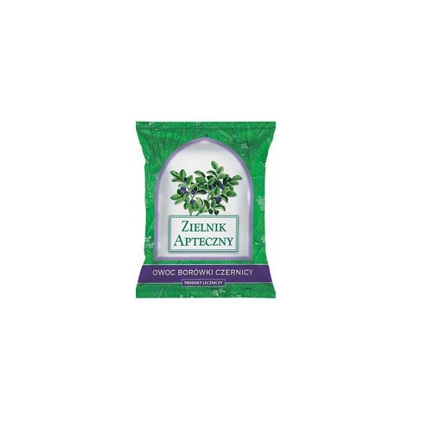 Zielnik Apteczny, Borówka czernica, owoc, 50g