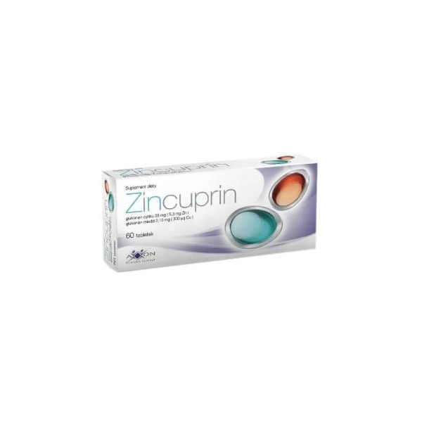 Zincuprin, 60 tabletek